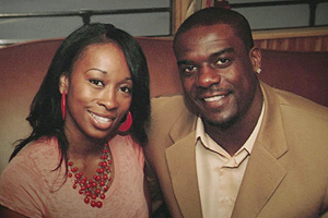 Mercedes and Jerricho Cotchery adopted a baby girl named Jacey in 2007.